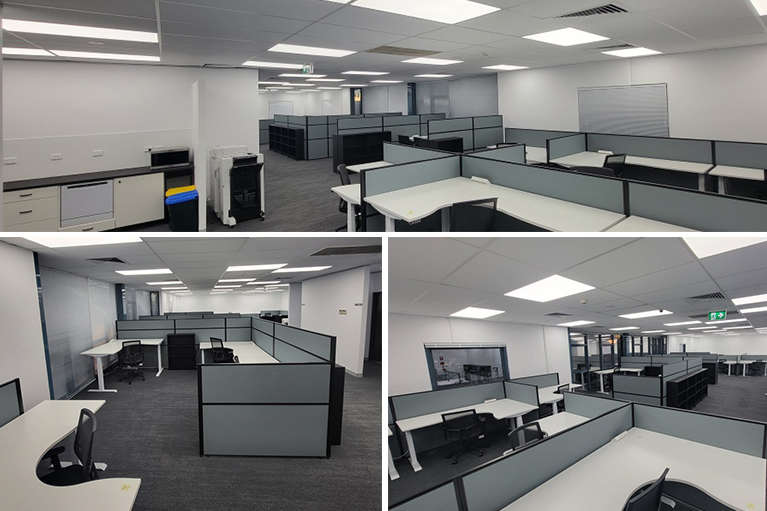 Business Relocation - office refurbishment after